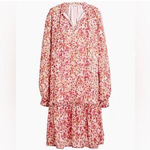 NWT J. Crew Factory Floral Midi Lined Dress 2X and 3X
